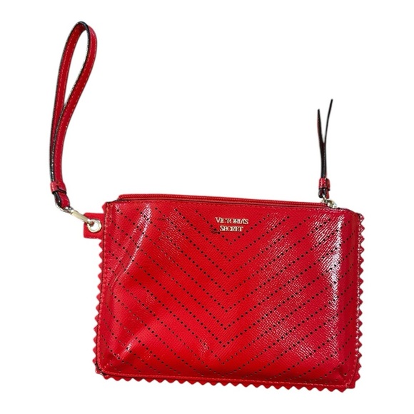 Victoria's Secret Handbags - 🧡 5 for $25 🧡 VICTORIAS SECRET Red Wristlet Bag